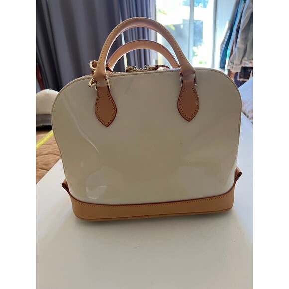 Dooney & Bourke Zip Zip Satchel With Leather Strap*Flaw - Picture 6 of 9